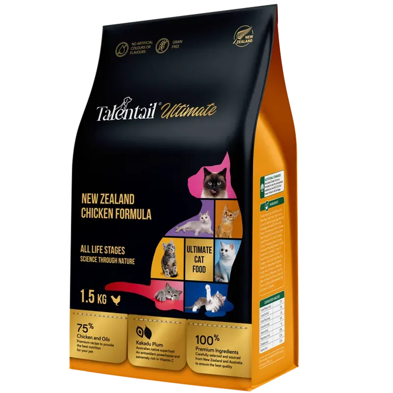 Talentail Ultimate New Zealand Chicken Cat Food 1.5Kg