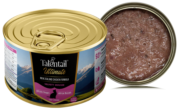 Talentail Ultimate Nz Chicken Mousse Cat 180G X12 (Om12)