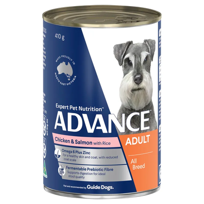 Advance Dog All Brd Ad Chkn Salm 410G 12Pk (Om12) Advance
