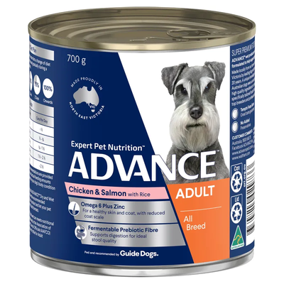 Advance Dog All Brd Ad Chkn Salm 700G 12Pk (Om12) Advance