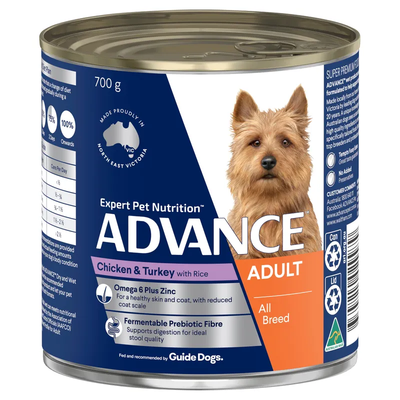 Advance Dog All Brd Ad Chk Trk Rice 700G 12Pk(Om12)