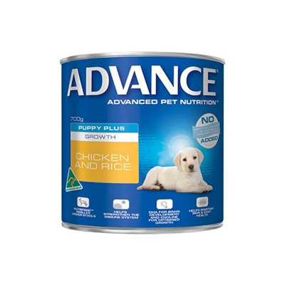Advance Dog All Breed Pup Chkn Rice 700G 12Pk (Om12)