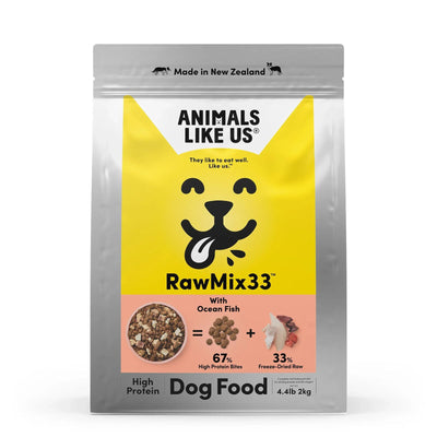 Animals Like Us Dog Rawmix33 With Ocean Fish 2Kg
