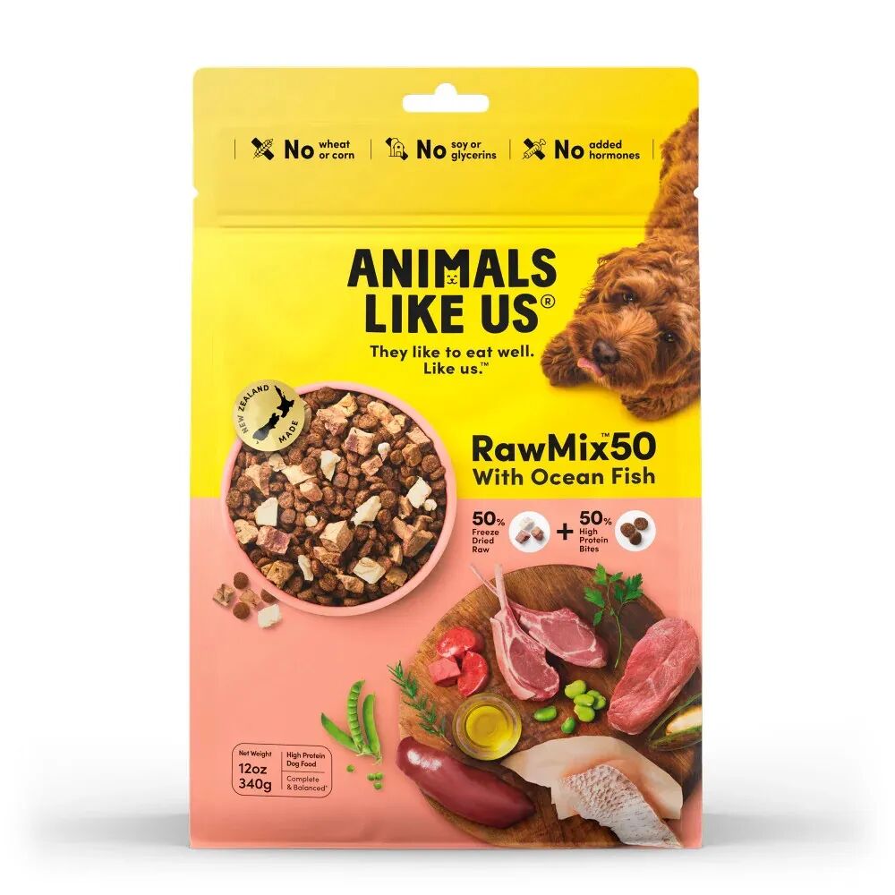 Animals Like Us Rawmix50 With Ocean Fish 340G