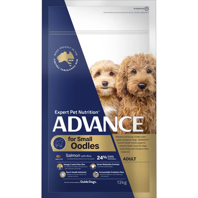 Advance Dog Dry Adult Dog Oodles Small 13Kg Advance