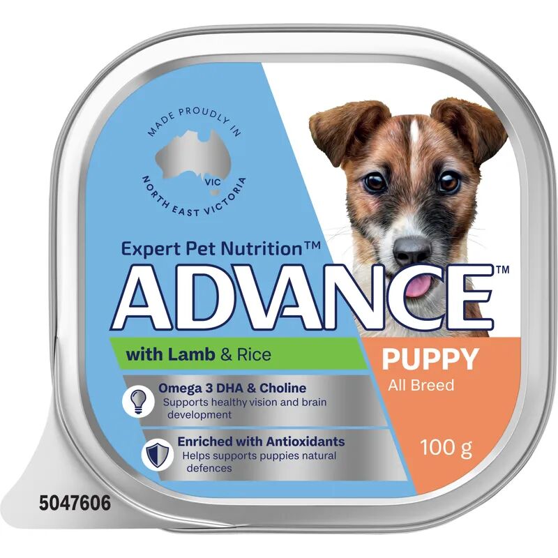 Advance Dog Puppy Lamb With Rice 100G 12Pack
