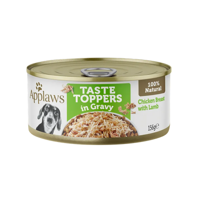 Applaws Dog Taste Toppers Chkn Lamb In Gravy 156G 16Pk(Om16) Applaws