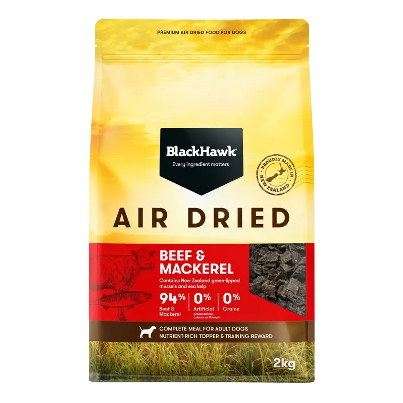 Black Hawk Air Dried Beef/Fish 2Kg