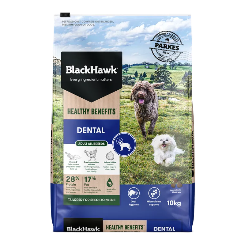 Black Hawk Healthy Benefits Dental 10Kg Black Hawk