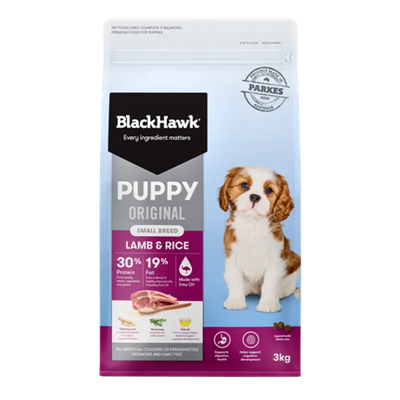 Black Hawk Puppy Small Breed Lamb & Rice 3Kg