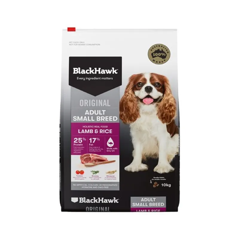 Black Hawk Small Breed Lamb & Rice 10Kg