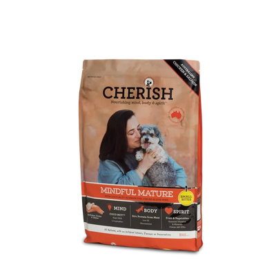 Cherish Mindful Mature Small Bites 8Kg
