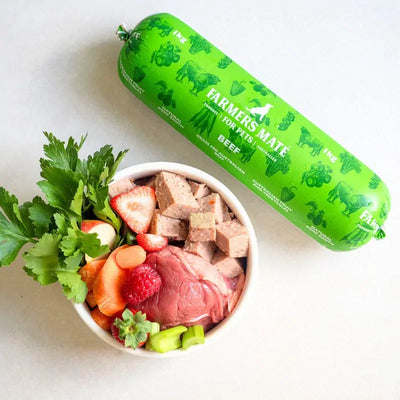 Farmers Mate 4 Pets Beef 1Kg Roll