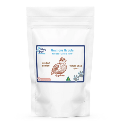 Freezy Paws Freeze Dried Whole Quail
