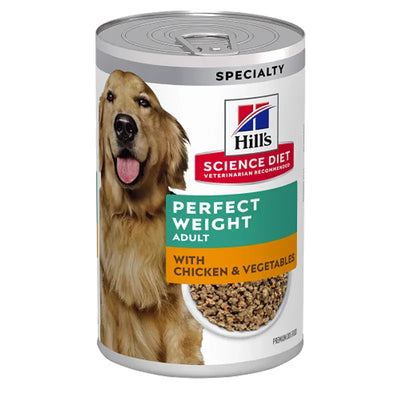 Hills Dog Adult Perfect Weight 363G 12Pk (Om12)