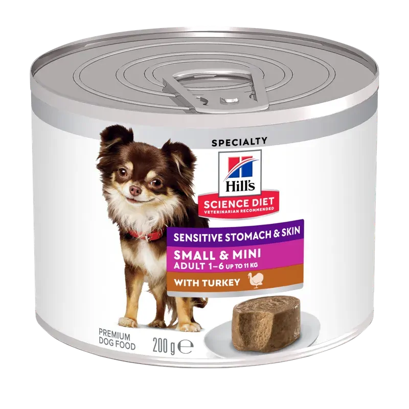 Hills Dog Sensitive Stomach Skin Sm & Mi 200G 12Pk(Om12) Hills