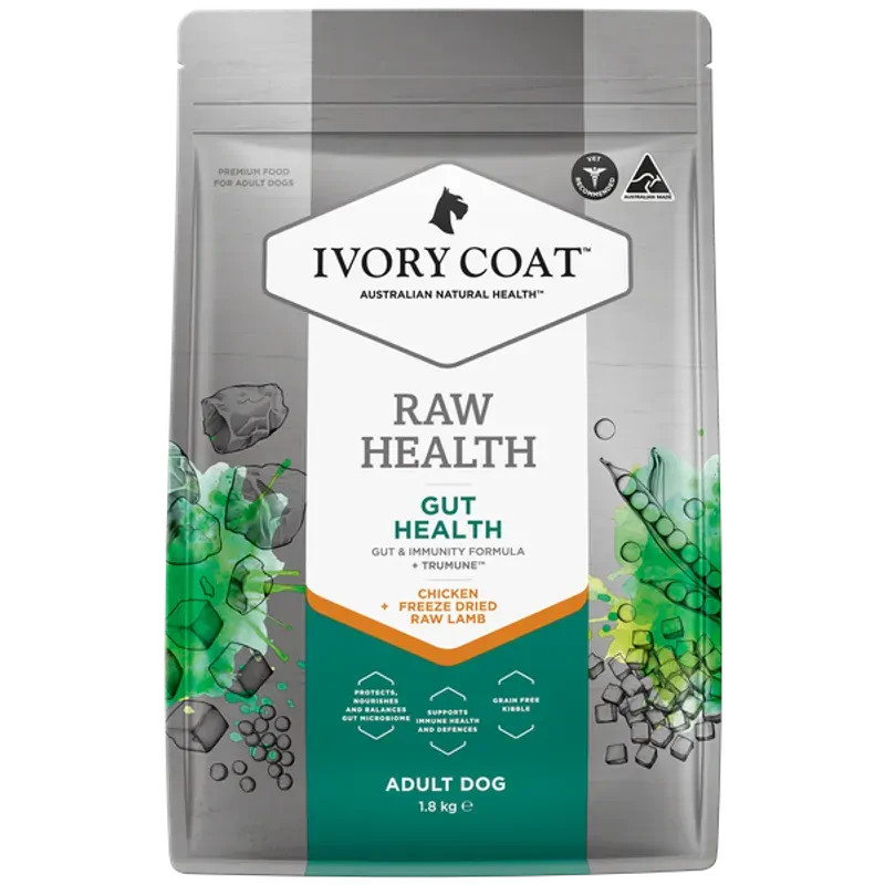 Ivory Coat Raw Health Dog Gut Health 1.8Kg