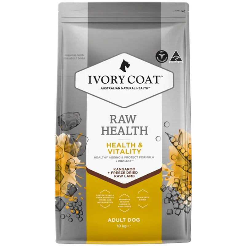 Ivory Coat Raw Health Dog Health & Vitality 10Kg