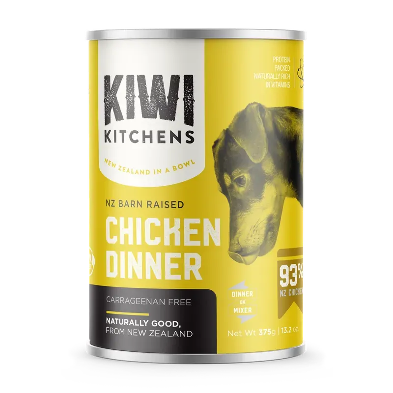 Kiwi Kitchens Dog Chicken 375G 9Pk (Om9)