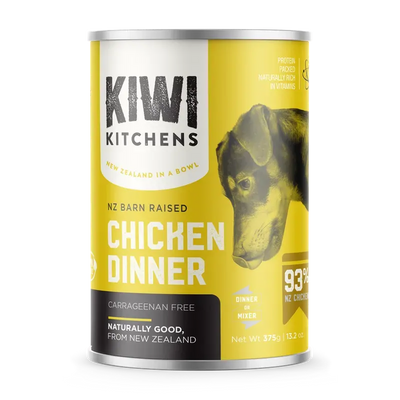 Kiwi Kitchens Dog Chicken 375G 9Pk (Om9)