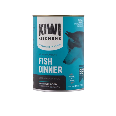 Kiwi Kitchens Dog Fish 375G 9Pk (Om9)