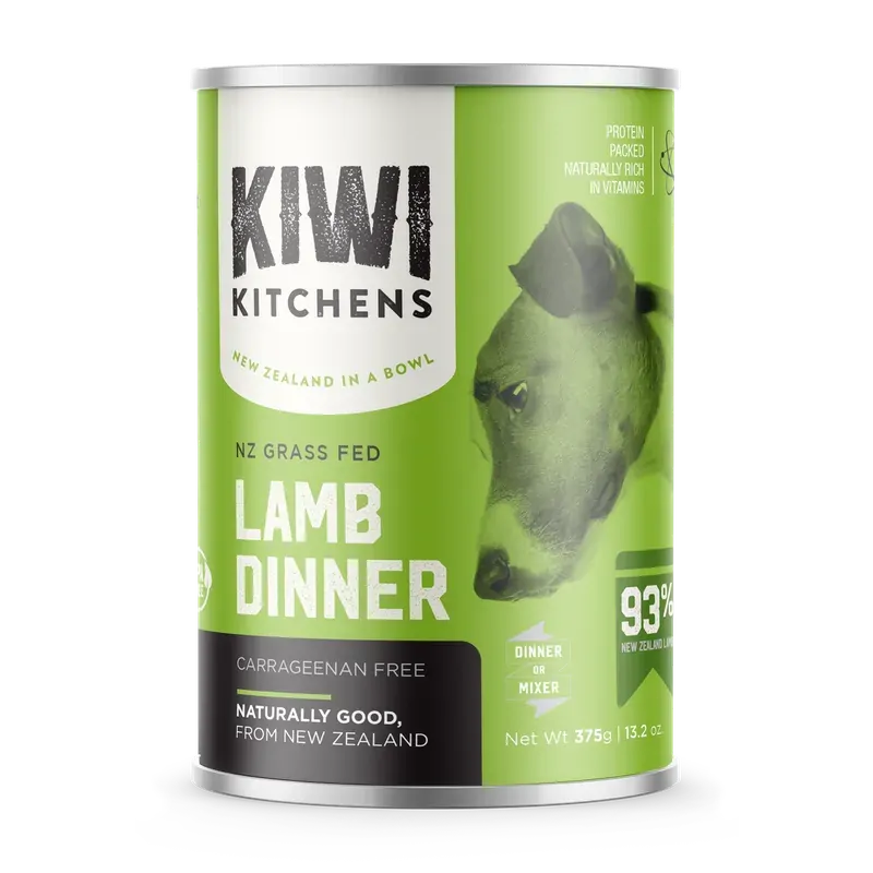 Kiwi Kitchens Dog Lamb 375G 9Pk (Om9)