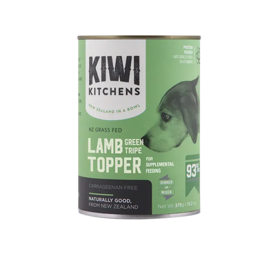 Kiwi Kitchens Dog Lamb Green Tripe 375G 9Pk (Om9)