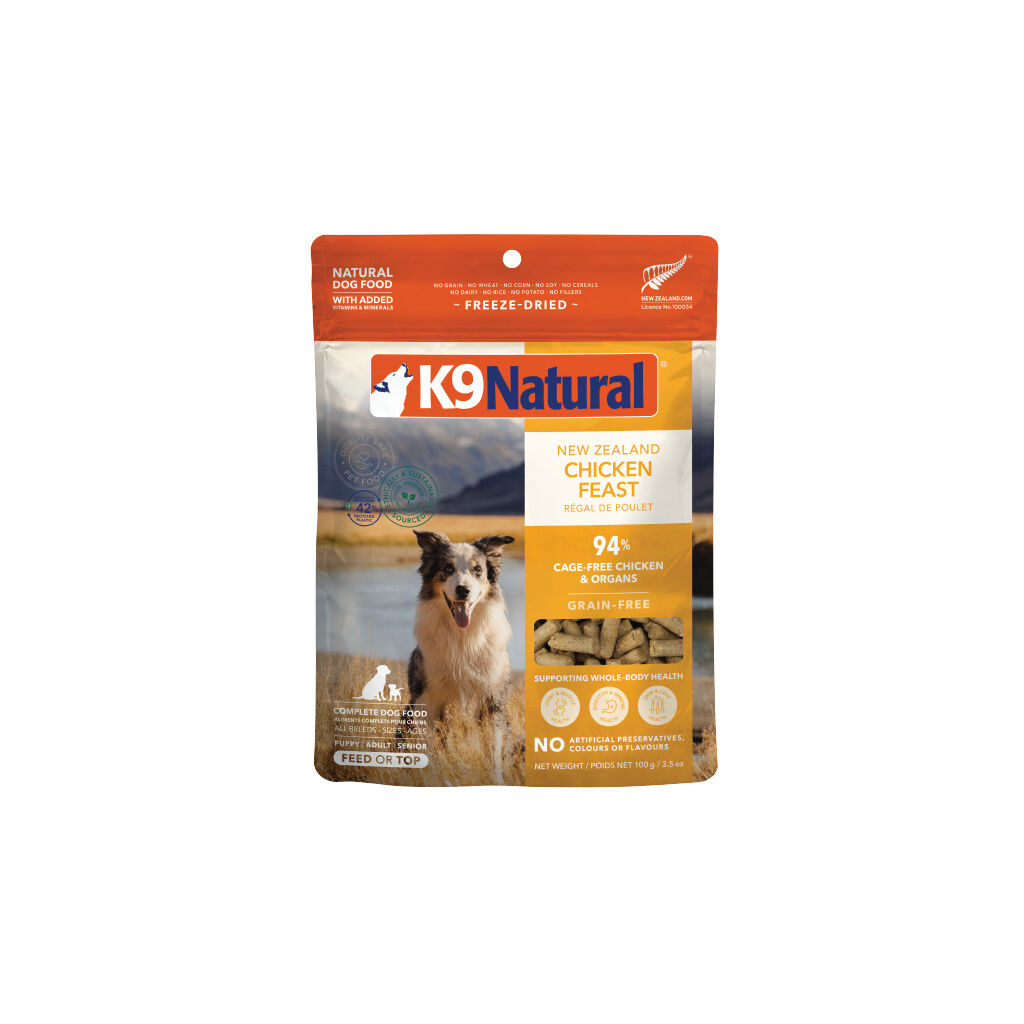 K9 Natural Grain-Free Fd Nz Chicken Feast 100G