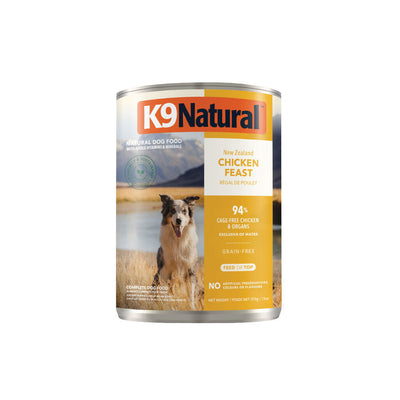 K9 Natural Nz Chicken Feast 370G 12Pk (Om12)