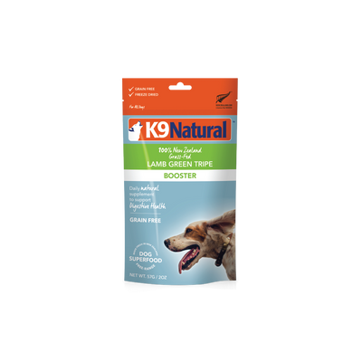 K9 Natural Grain-Free Fd Lamb Green Tripe 57G