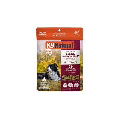 K9 Natural Grain- Free Fd Nz Lamb & Venison Feast - 100G