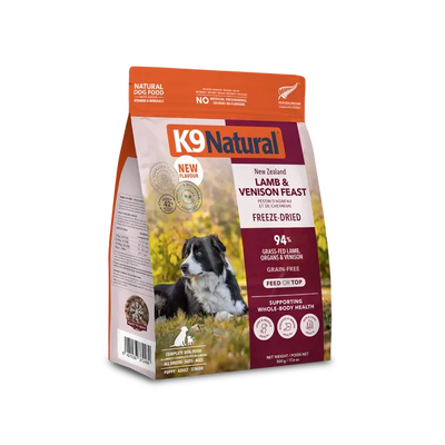 K9 Natural Grain- Free Fd Nz Lamb & Venison Feast - 500G
