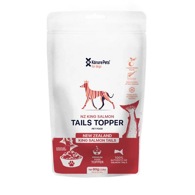 Korure Pets Pure Nz Salmon Tail Dog Treats - 50G