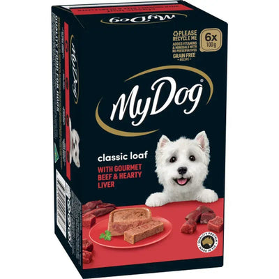 My Dog Wet Beef & Liver Svms 100G 1X6Pk My Dog