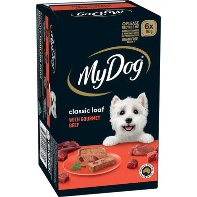 My Dog Wet Gourmet Beef Svms 100G 1X6Pk My Dog