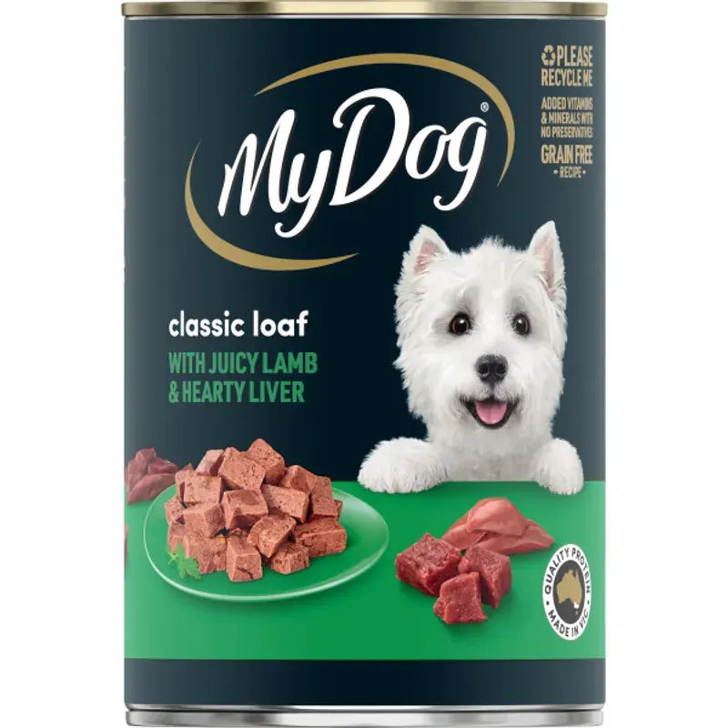 My Dog Wet Country Lamb And Liver 400G 24Pk(Om24)