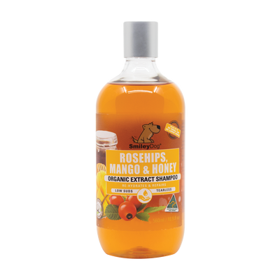 Smiley Dog Rosehips Mango & Honey Shampoo 500Ml