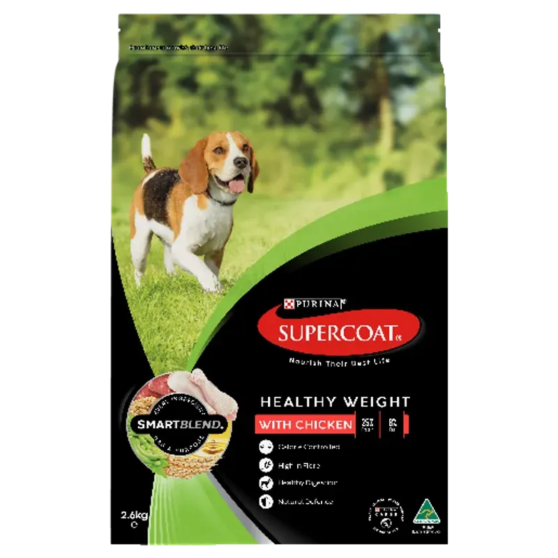 Supercoat Adult Healthy Weight Chicken 2.6Kg