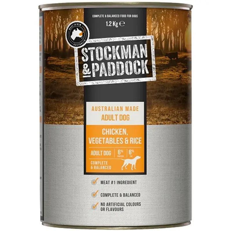 Stockman & Paddock Chicken Loaf 1.2Kg 6Pk (Om6)