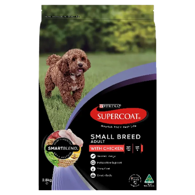 Supercoat Adult Small Breed Chicken 2.8Kg