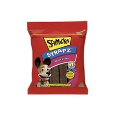 Schmackos Snacks Strapz Liver 500G 4Pk(299611) (Om4)
