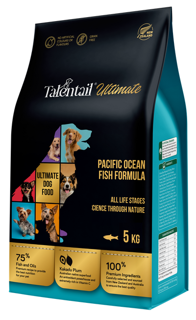 Talentail Ultimate Pacific Ocean Fish Dog Food 5Kg