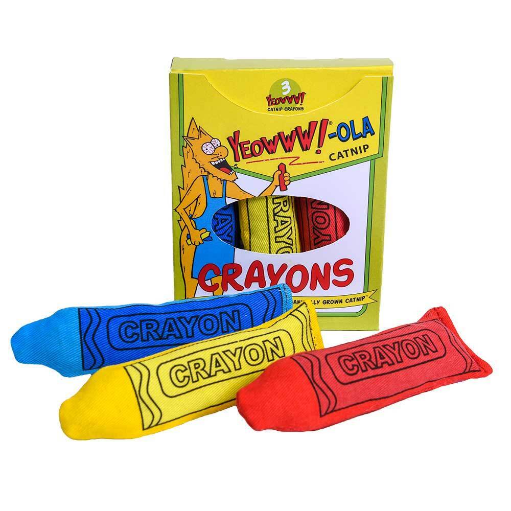 Yeowww! Cat Toys with Pure American Catnip - Yeowww!-ola Crayon Yeowww