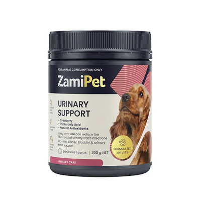 Zamipet Urinary Support For Dogs 300G 60 Chews Zamipet