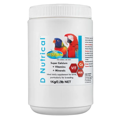 Vetafarm D'Nutrical 1Kg Vetafarm