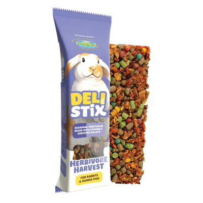 Vetafarm Deli Stix Herbivore Harvest 70G 9Pk(Om9)
