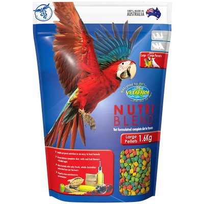 Vetafarm Nutriblend Pellets Large 1.6Kg Vetafarm