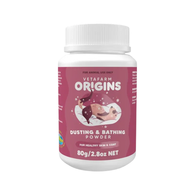 Vetafarm Origins Dusting & Bathing Powder 80G Vetafarm
