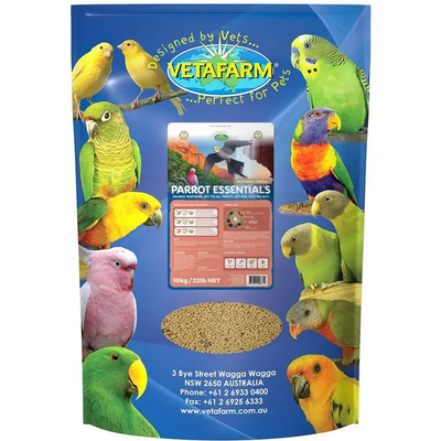 Vetafarm Parrot Essentials 10Kg Vetafarm