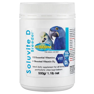 Vetafarm Soluvite D Breeder 500G Vetafarm